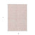 3' X 5' Pink And Gray Abstract Washable Indoor Outdoor Area Rug