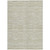 5' X 8' Taupe Beige And Tan Striped Washable Indoor Outdoor Area Rug