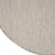 6' Ivory And Silver Round Geometric Indoor Outdoor Area Rug