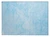 2' X 3' Blue Abstract Washable Non Skid Indoor Outdoor Area Rug Transitional Style - Blue Color