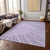 5' X 8' Lavender And Purple Abstract Washable Indoor Outdoor Area Rug