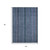 5' X 8' Blue Gray And Sky Blue Striped Washable Indoor Outdoor Area Rug