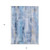3' X 5' Blue Washable Non Skid Indoor Outdoor Area Rug