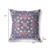 18" x 18" Purple Blown Seam Paisley Indoor Outdoor Throw Pillow