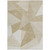 3' X 5' Beige Tan And Ivory Geometric Washable Indoor Outdoor Area Rug Transitional Style - Beige, Tan, Ivory Color