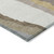 3' X 5' Beige Brown And Gray Abstract Washable Indoor Outdoor Area Rug - 608219048198