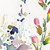 36" White Pink And Yellow Wildflowers Solid Wood Porch Sign
