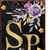 36" Black Gold And Purple Solid Wood Spooky Halloween Skull Porch Sign