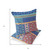 Contemporary Set of Two 18" Blue Botanical Indoor Outdoor Throw Pillow Cover and Insert for Living Room Bedroom Office