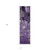 2' X 8' Purple Abstract Washable Indoor Outdoor Runner Rug
