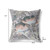 26" x 26" Pink Butterfly Blown Seam Floral Indoor Outdoor Throw Pillow