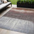 5' X 8' Rust And Ivory Abstract Washable Indoor Outdoor Area Rug - Rust, Ivory