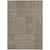 3' X 5' Brown And Beige Geometric Washable Indoor Outdoor Area Rug Transitional Style - Brown, Beige Color