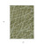 5' X 8' Green Abstract Washable Non Skid Indoor Outdoor Area Rug Transitional Style - Green Color