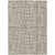 3' X 5' Brown Beige And Ivory Striped Washable Indoor Outdoor Area Rug