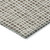 3' X 5' Brown Beige And Ivory Striped Washable Indoor Outdoor Area Rug