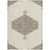 3' X 5' Ivory Beige And Gray Oriental Washable Indoor Outdoor Area Rug Traditional Style - Ivory, Beige, Gray Color
