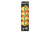36" Black And Orange Solid Wood Happy Fall Pumpkin Porch Sign