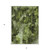 3' X 5' Green Floral Washable Non Skid Indoor Outdoor Area Rug - Green