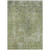 5' X 8' Artichoke Green And Beige Abstract Washable Indoor Outdoor Area Rug - Artichoke Green, Beige