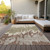 3' X 5' Beige And Taupe Abstract Washable Indoor Outdoor Area Rug - Beige, Taupe
