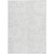 5' X 8' Ivory Floral Washable Non Skid Indoor Outdoor Area Rug