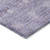 3' X 5' Purple And Ivory Floral Washable Indoor Outdoor Area Rug - Purple, Ivory