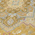 5' X 8' Gold Beige And Blue Oriental Washable Indoor Outdoor Area Rug