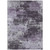 5' X 8' Purple And Ivory Abstract Washable Indoor Outdoor Area Rug - 880016507010