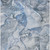 3' X 5' Blue and Gray Abstract Washable Non Skid Indoor Outdoor Area Rug Transitional Style - Blue, Gray Color