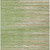 3' X 5' Green Beige And Ivory Striped Washable Indoor Outdoor Area Rug