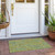 2' X 3' Artichoke Green Paisley Washable Indoor Outdoor Area Rug