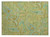 2' X 3' Artichoke Green Paisley Washable Indoor Outdoor Area Rug