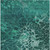 5' X 8' Teal Blue Aqua And Turquoise Abstract Washable Indoor Outdoor Area Rug