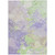 5' X 8' Lavender Mint Green And Beige Abstract Washable Indoor Outdoor Area Rug