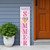 36" Pink And Blue Solid Wood Sweet Summer Porch Sign