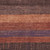5' X 8' Orange Copper And Purple Striped Washable Indoor Outdoor Area Rug