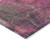 5' X 8' Blush And Purple Floral Washable Indoor Outdoor Area Rug