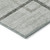 5' X 8' Green And Charcoal Geometric Washable Indoor Outdoor Area Rug