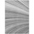 5' X 8' Gray Silver And Ivory Abstract Washable Indoor Outdoor Area Rug