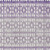 5' X 8' Purple Lavender And Ivory Geometric Washable Indoor Outdoor Area Rug