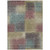 5' X 8' Beige Mauve And Brown Abstract Washable Indoor Outdoor Area Rug