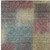 5' X 8' Beige Mauve And Brown Abstract Washable Indoor Outdoor Area Rug