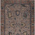 5' X 8' Brown And Beige Floral Washable Indoor Outdoor Area Rug - Brown, Beige