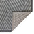 9' X 12' Gray and Blue Geometric Stain Resistant Indoor Outdoor Area Rug - Gray, Blue