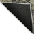 3' X 5' Charcoal And Beige Damask Washable Indoor Outdoor Area Rug