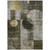 3' X 5' Taupe Gray And Charcoal Geometric Washable Indoor Outdoor Area Rug
