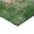5' X 8' Pink And Green Abstract Washable Indoor Outdoor Area Rug