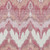 5' X 8' Blush Mauve And Ivory Ikat Washable Indoor Outdoor Area Rug