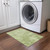 2' X 3' Sage Abstract Washable Non Skid Indoor Outdoor Area Rug